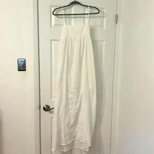 MIKOH white gauze maxi dress new with tags